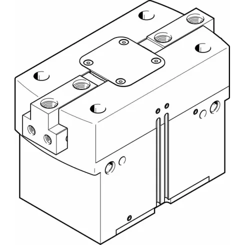 Захват параллельный с большим усилием Festo HGPT-80-A-B-F-G1