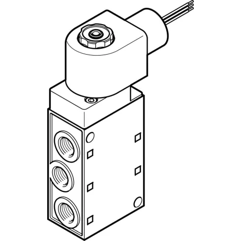 Распределитель с электроуправлением Festo MFH-5-1/4-S-EX