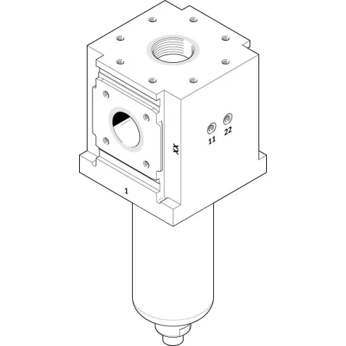 Фильтр сверхтонкой очистки Festo PFML-186-HP3-AST