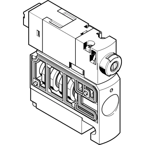 Распределитель с электроуправлением Festo CPVSC1-M1LH-D-H-M5C