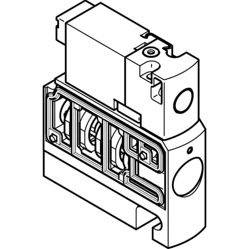 Распределитель с электроуправлением Festo CPVSC1-M4H-K-H-M5C