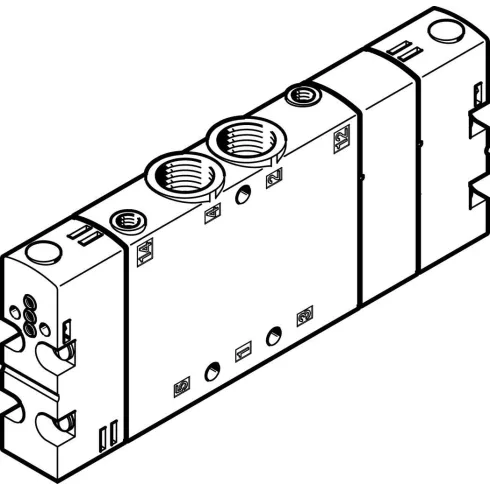 Базовый распределитель Festo CPE18-P1-5/3E-1/4