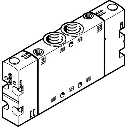 Базовый распределитель Festo CPE18-P1-5J-1/4