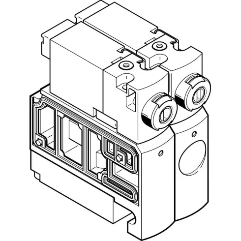 Распределитель с электроуправлением Festo CPVSC1-M1H-J-H-M5