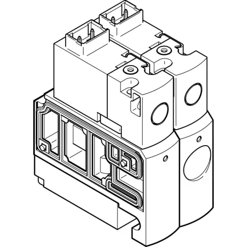 Распределитель с электроуправлением Festo CPVSC1-M5H-J-T-Q3