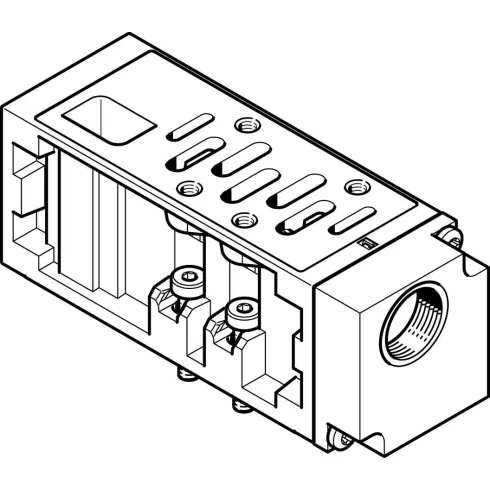 Вертикальная плита питания воздухом Festo VABF-S1-2-P1A3-G12