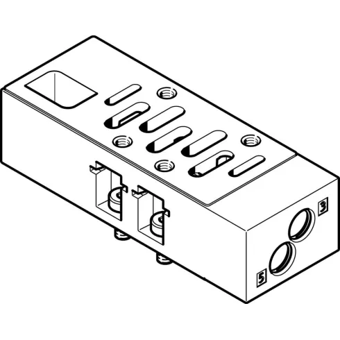 Плита с дросселями Festo VABF-S1-2-F1B1-C