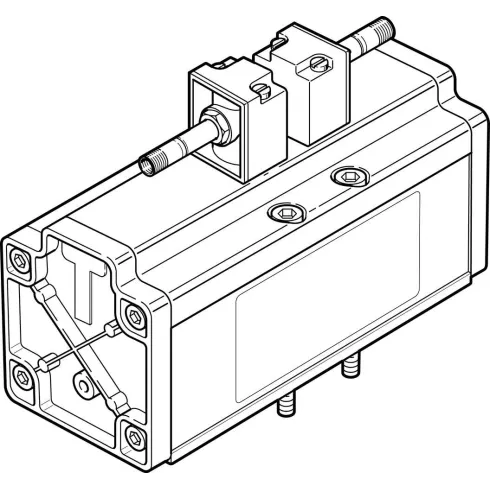 Распределитель с электроуправлением Festo MDH-5/3E-3/4-D-4