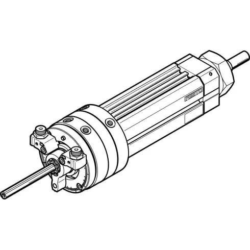 Поворотно-линейный модуль Festo DSL-20-40-270-P-A-S2-KF-B