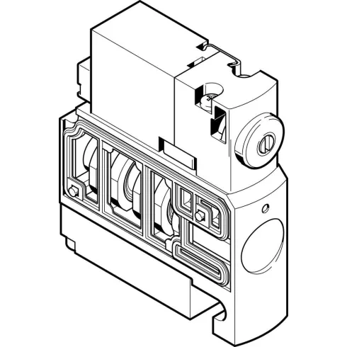 Распределитель с электроуправлением Festo CPVSC1-M1H-N-P