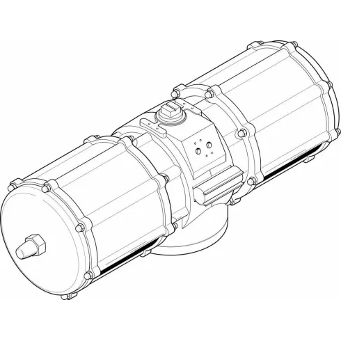 Неполноповоротный привод Festo DAPS-8000-090-R-F25