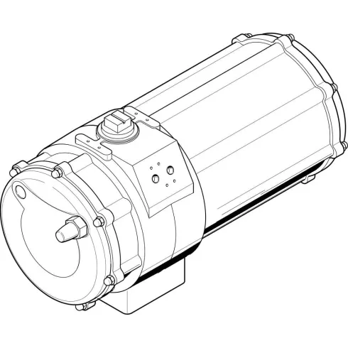 Неполноповоротный привод Festo DAPS-1440-090-RS2-F16