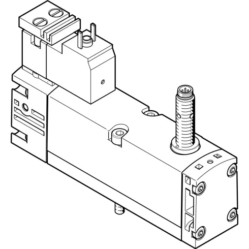 Распределитель с электроуправлением Festo VSVA-B-M52-MZ-A1-1C1-ANP