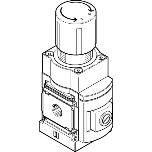 Прецизионный регулятор давления Festo MS6-LRP-1/4-D7-A8