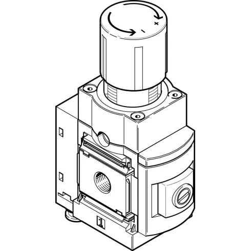 Прецизионный регулятор давления Festo MS6-LRPB