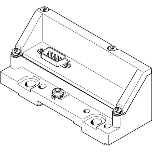 Торцевая плита Festo VMPAL-EPL-SD9-IP40