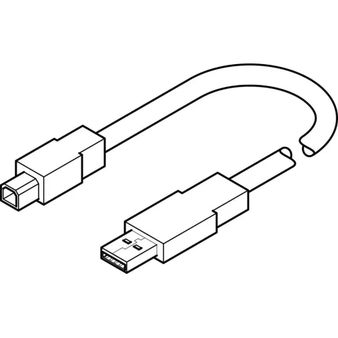 Кабель программирования Festo NEBC-U1G4-K-1.8-N-U2G4