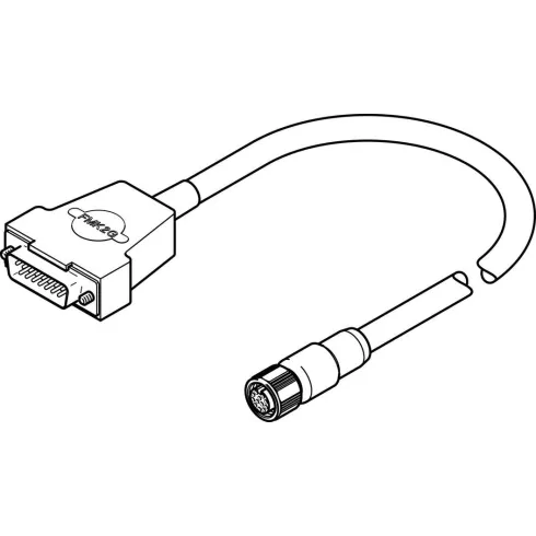 Кабель кодирующего устройства Festo NEBM-M12G12-RS-15-N-S1G15