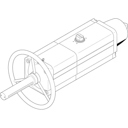 Неполноповоротный привод Festo DAPS-0720-090-RS1-F12-MW