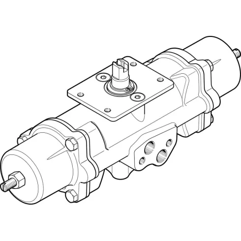 Неполноповоротный привод Festo DAPS-0015-090-RS4-F03-CR