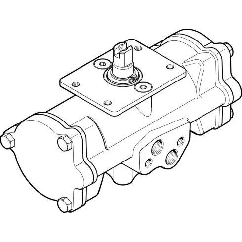 Неполноповоротный привод Festo DAPS-0030-090-R-F03-CR