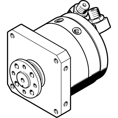 Неполноповоротный привод Festo DSM-T-40-270-P-FW-A-B