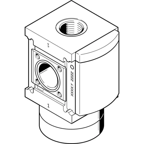 Модуль разветвления Festo PMBL-90-HP3-E