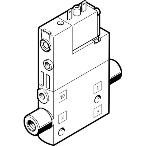 Распределитель с электроуправлением Festo CPE10-M1BH-3OLS-M5