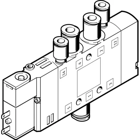 Распределитель с электроуправлением Festo CPE10-M1BH-5LS-QS-6