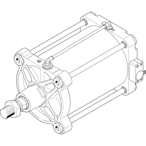 Линейный привод Festo DFPI-250-ND2P-C1V-NB3P-A