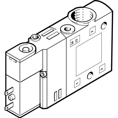 Распределитель с электроуправлением Festo CPE14-M1BH-3OLS-1/8