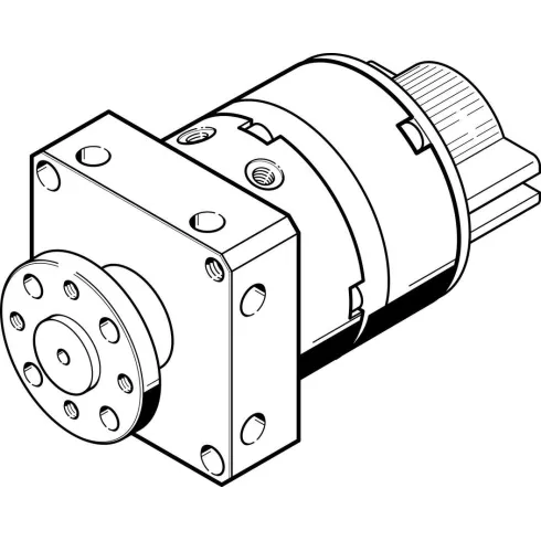 Неполноповоротный привод Festo DSM-8-180-P-A-FF-FW