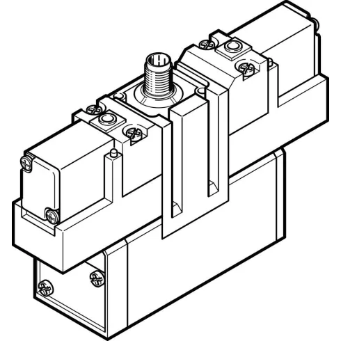 Распределитель с электроуправлением Festo JMEBDH-5/2-D-3-ZSR-C