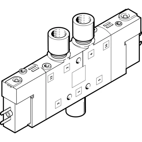 Распределитель с электроуправлением Festo CPE10-M1BH-5/3BS-M5-B