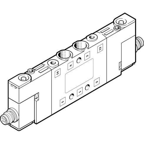 Распределитель с электроуправлением Festo CPE10-M1CH-5J-M7