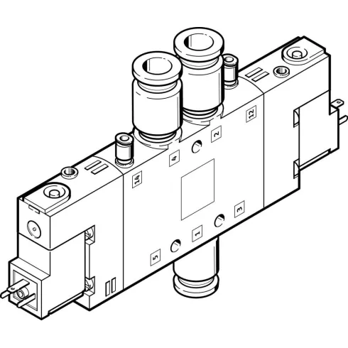 Распределитель с электроуправлением Festo CPE18-M1H-5JS-QS-10