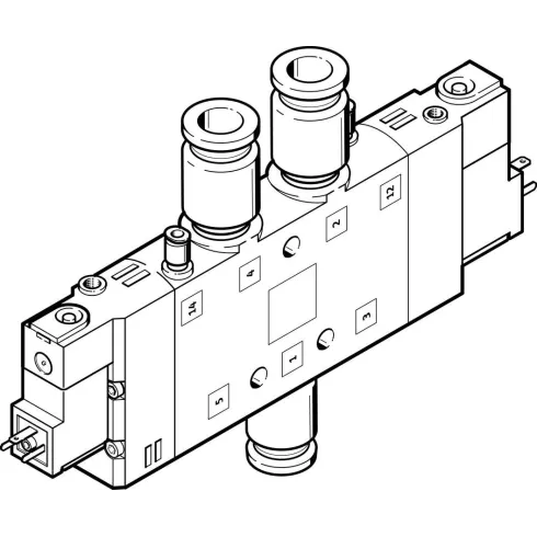 Распределитель с электроуправлением Festo CPE24-M1H-5JS-QS-12