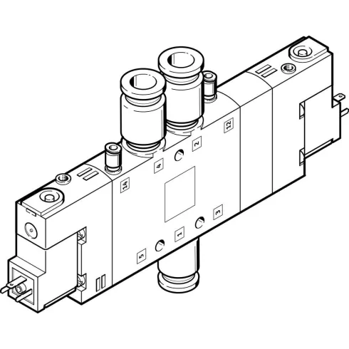 Распределитель с электроуправлением Festo CPE18-M1H-5/3ES-QS-8