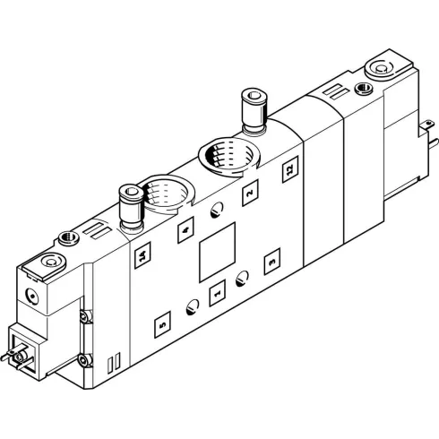 Распределитель с электроуправлением Festo CPE24-M3H-5/3GS-3/8