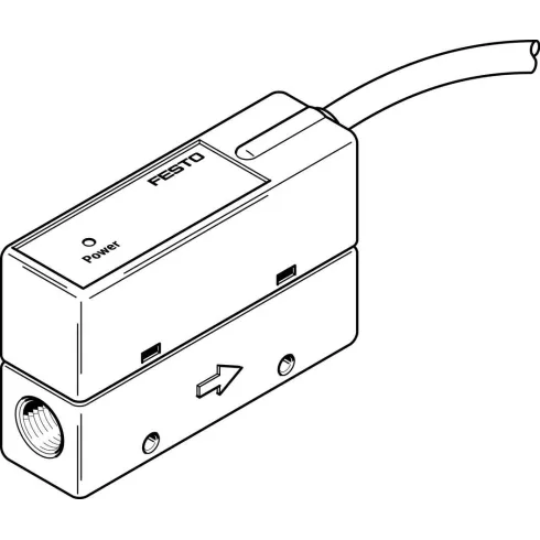 Датчик расхода Festo SFET-F500-L-W18-B-K1