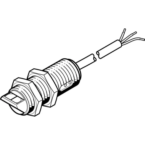 Датчик положения оптический диффузионный Festo SOEG-RT-M18W-NS-K-2L