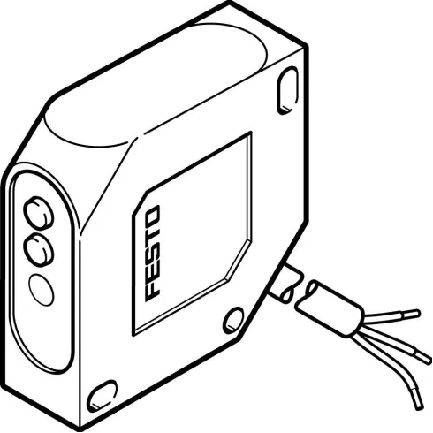 Датчик положения оптический диффузионный Festo SOEL-RTH-Q50-PA-K-3L