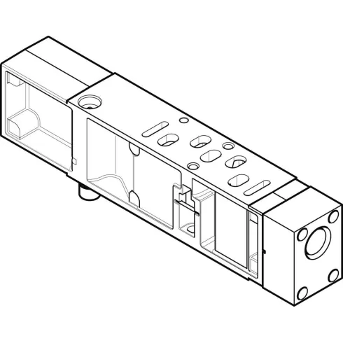 Вертикальная плита питания воздухом Festo VABF-S4-1-P1A3-G14