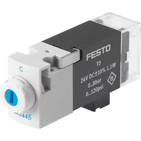 Распределитель с электроуправлением Festo MHA1-M1LH-3/2O-0,6-PI