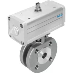 Шаровой кран с приводом Festo VZBC-15-FF-40-22-F0304-V4V4T-PP15-R-90-C Ру40 Ду15