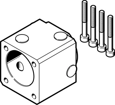 Корпус муфты Festo EAMK-A-E48-64A