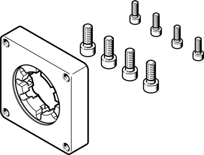 Фланец электродвигателя Festo EAMF-A-44A/B/C-67A-S1