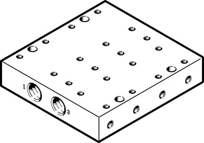 Коллектор Festo VABM-P7-18MB-G18-M5-4