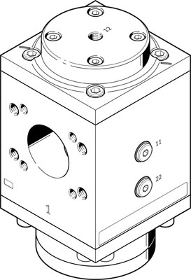 Отсечной клапан Festo PVEL-P-124-HP3