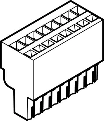 Штекер Festo NECC-L2G8-C1